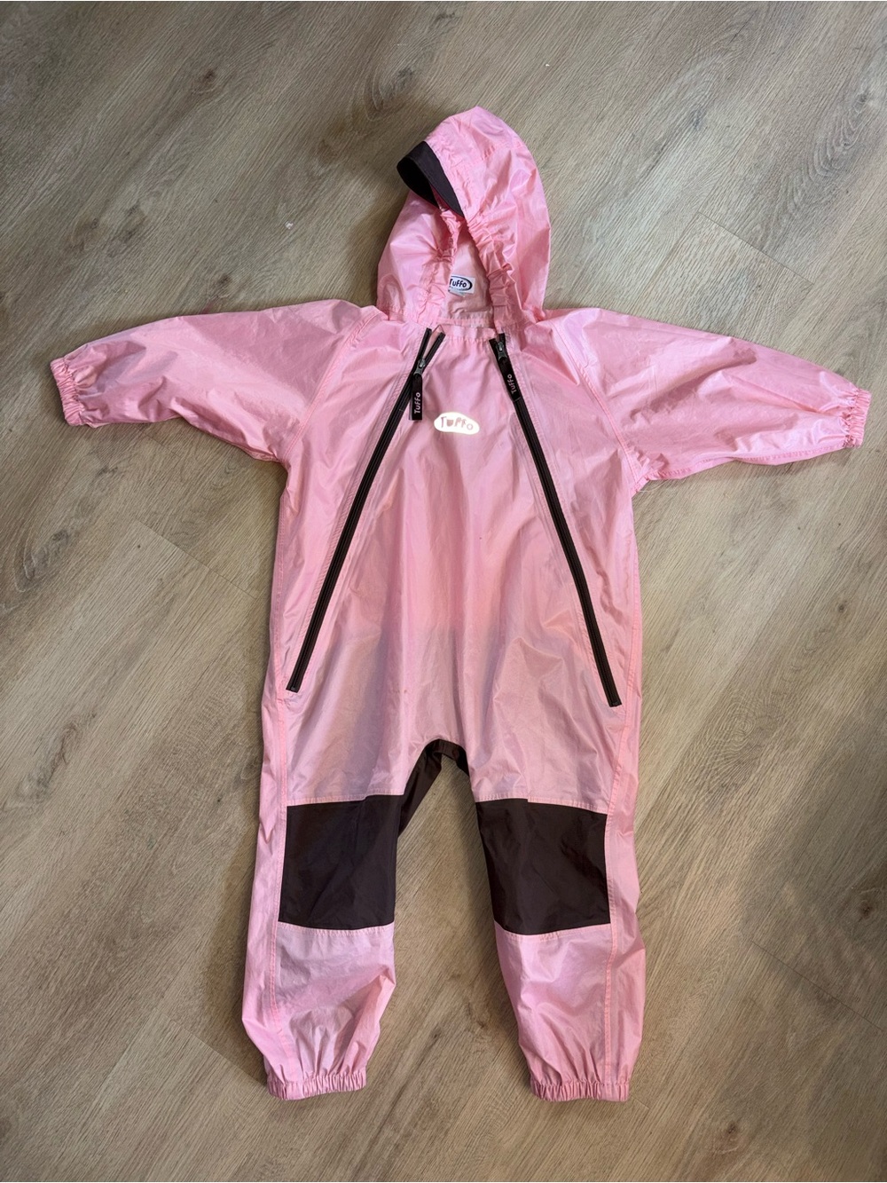 Tuffo Kids' Pink Waterproof Rain Coverall